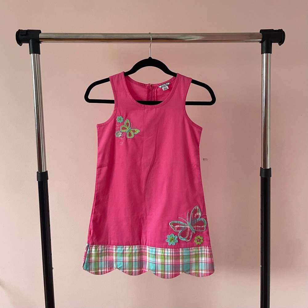 Pink Butterfly Dress